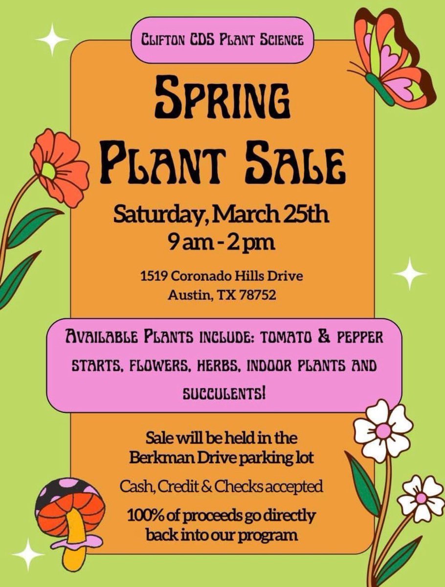 My favorite spring opener!