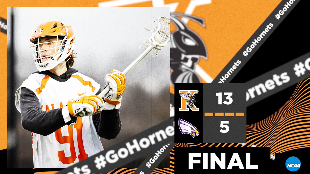 HORNETS WIN!!!

Logan Gillis: 4 goals, 2 ast
Ryan Warezak: 3 goals, 2 gb
Jack Bungart: 4 gb, 4 ct
Dylan Wickey: 3 saves

#GoHornets <a href="/khornets/">Kalamazoo College Athletics</a>