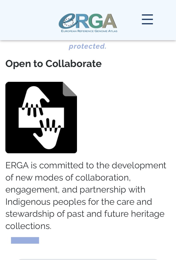 ⁦@erga_biodiv⁩ has thrown the gauntlet down for biodiversity genomics initiatives worldwide. Who else is with us? If your organization a#or initiative are interested in implementing this ⁦@LocalContexts⁩ Notice please reach out for more info!