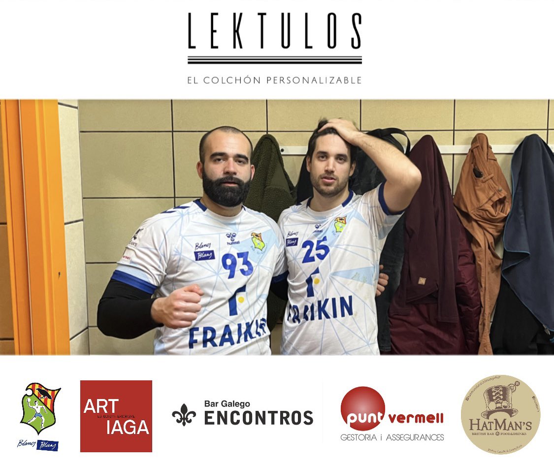 BlancsiBlausBMG's tweet photo. 🤾🏿‍♂️ FINAL DEL PARTIT 

📊 @aehfranqueses 27-26 @blancsiblausbmg
🏆 J.19 #1aCatH 1a Fase - Grup A
🏟 CEM Les Franqueses

Era falta 🫱🏻

#MakeBiBGreatAgain
#BMGSHOWTIME
#OrgullBMG ⚪️🔵
#MoltaMàgia 💫
#PiticoLons https://t.co/LolBMcLZcY