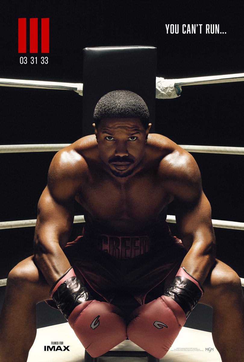 DestinyCUpdates's tweet photo. A new poster for @Marteenglover’s #Creed3 has been released. https://t.co/E9O4BtyPHa