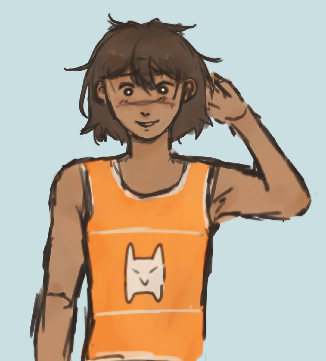 Sentirdd's tweet photo. I drew a silly sketch of Kel 🏀
#OMORIFANART #OMORI #omoriKel #Kel #omorigame #omoritwt #омори #Кел https://t.co/iY2YZKsj9v