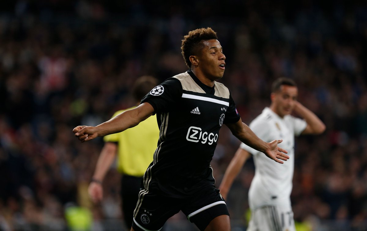 AFCAjax's tweet photo. March 5, 2019.

That's it. That's the tweet. https://t.co/wneVUxcjh8