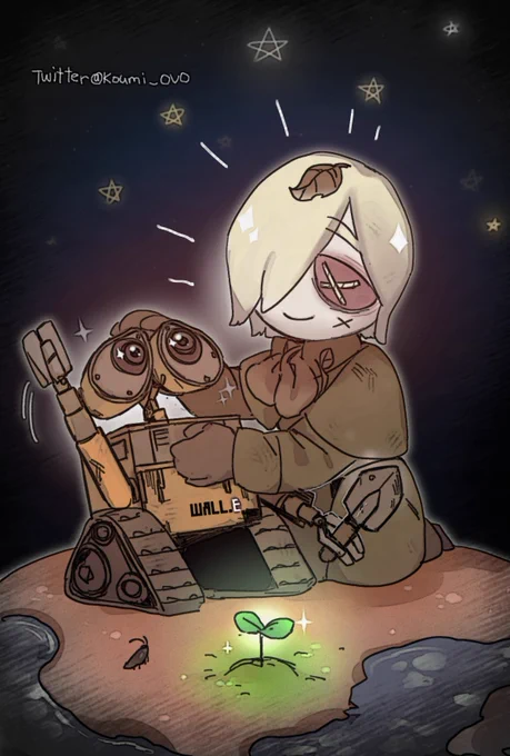 Good workお疲れ様《WALL-E》watched it 15 years later and it still works. 