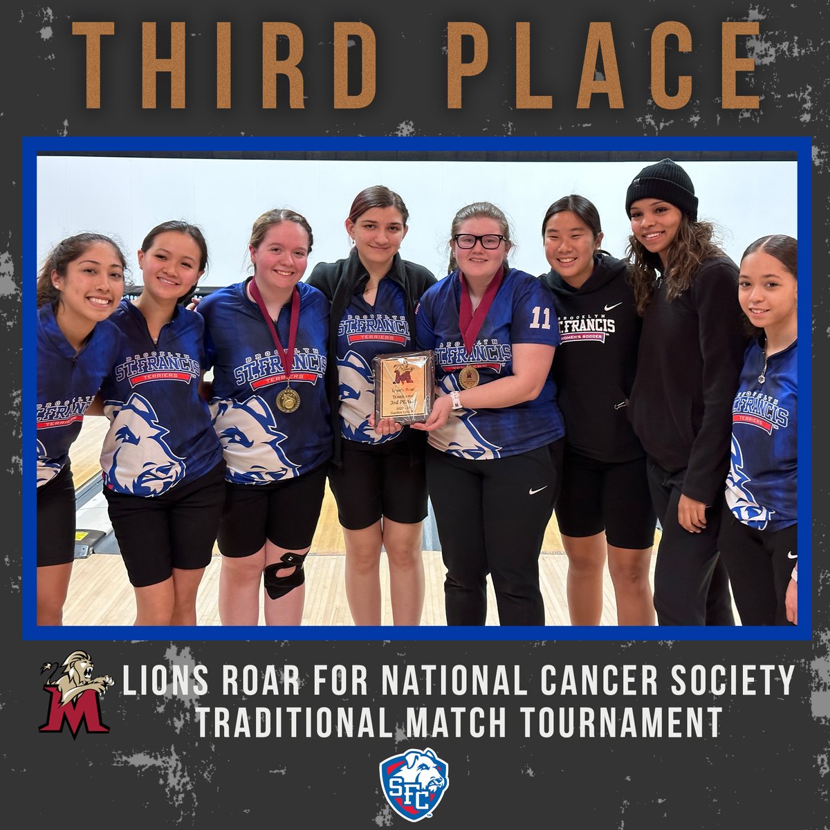 SFBK_Bowling's tweet photo. Kicking off the final weekend of the season on a high note! 

Strong showing in traditional matches with Heather and Angelia named to the All-Tourney team

#BrooklynTough https://t.co/jYiR2DIrFE