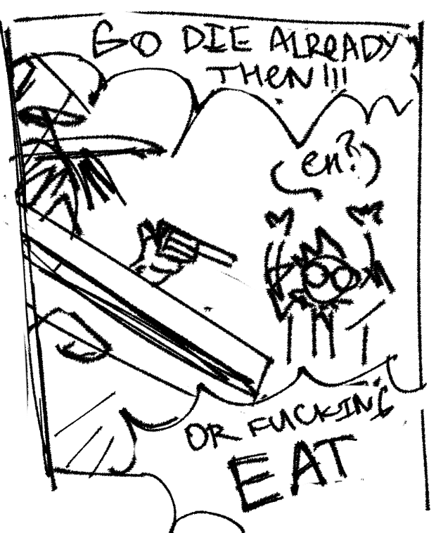 i feel like drawing mild nsfw with vampau vw but i still havent moved the story to them being happy and in love so their bed scene will look abusive, and the problem is i dont want them to be happy and in love yet 🧍 traumas first

anyway take this stupidass comic! gn 