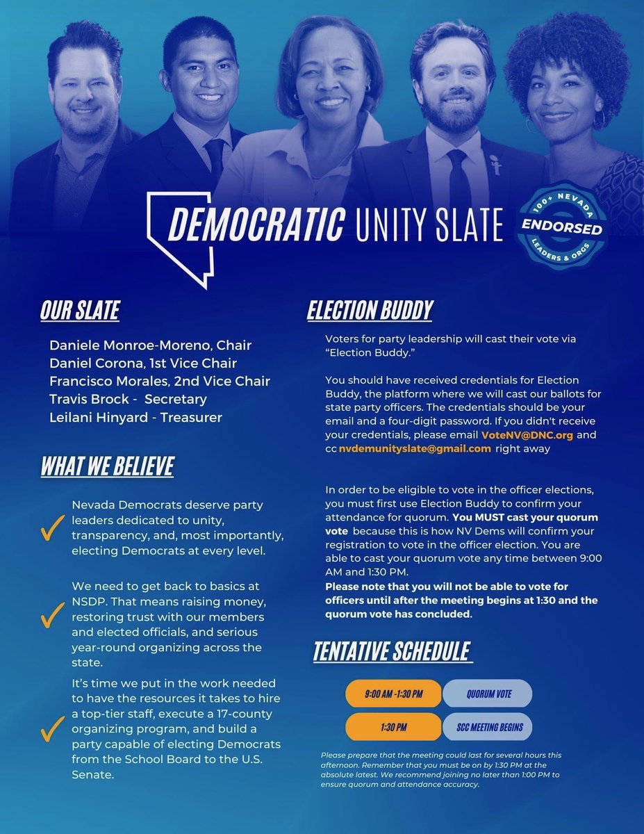 CeceliaGNV's tweet photo. Waiting to vote for the #UnitySlate !!! https://t.co/5NjC0ABPho