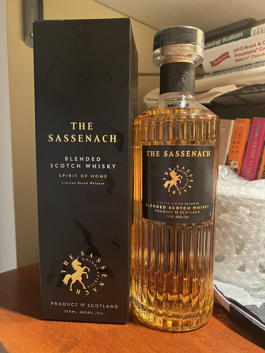 Found Sassenach Whisky at Total Wines in Westbury, NY USA~so looking forward to tasting it. @SamHeughan