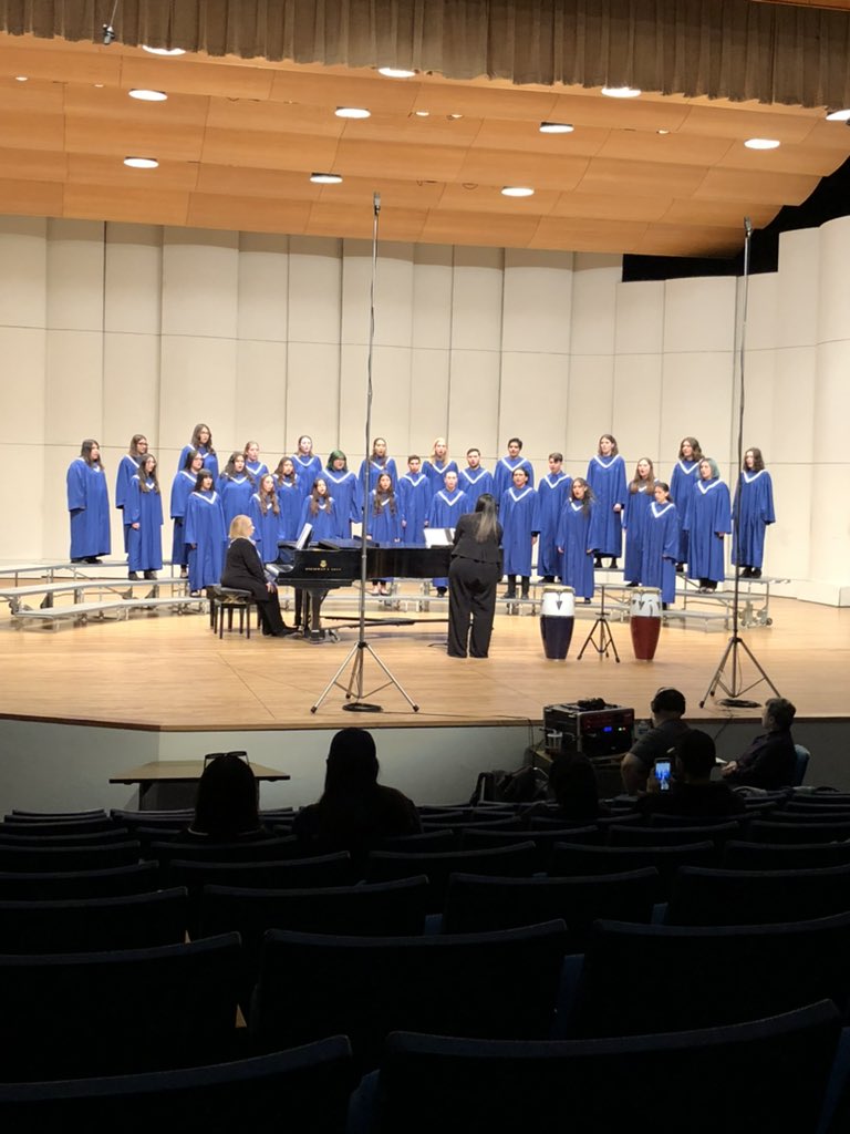 Concert Choir got a 1!! 
We're going to state!!! 
❤️💙❤️💙