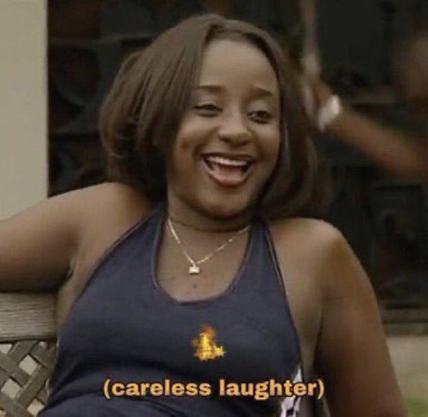 SymplyAliyah's tweet photo. Khosi : It’s funny how people borrow wigs, same people that nominated you.

Nah, Khosi is actually spiritual because the chronic wig borrower actually nominated her wig supplier this week #BBTitans https://t.co/tAje6orxar