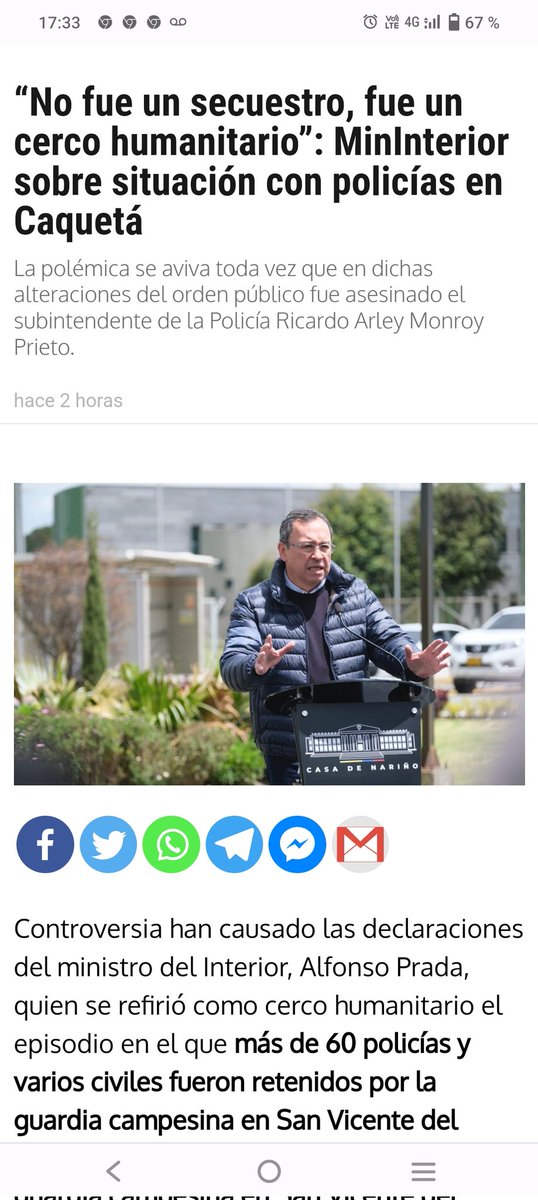 AndresColombiaL's tweet photo. Menos mal fue un cerco Humanitario si no los matan a todos, este Gobierno nos quiere seguir viendo la cara. Con sus guardias Indígenas y Campesinas conformadas por Bandidos. https://t.co/6yp9SwOTv1