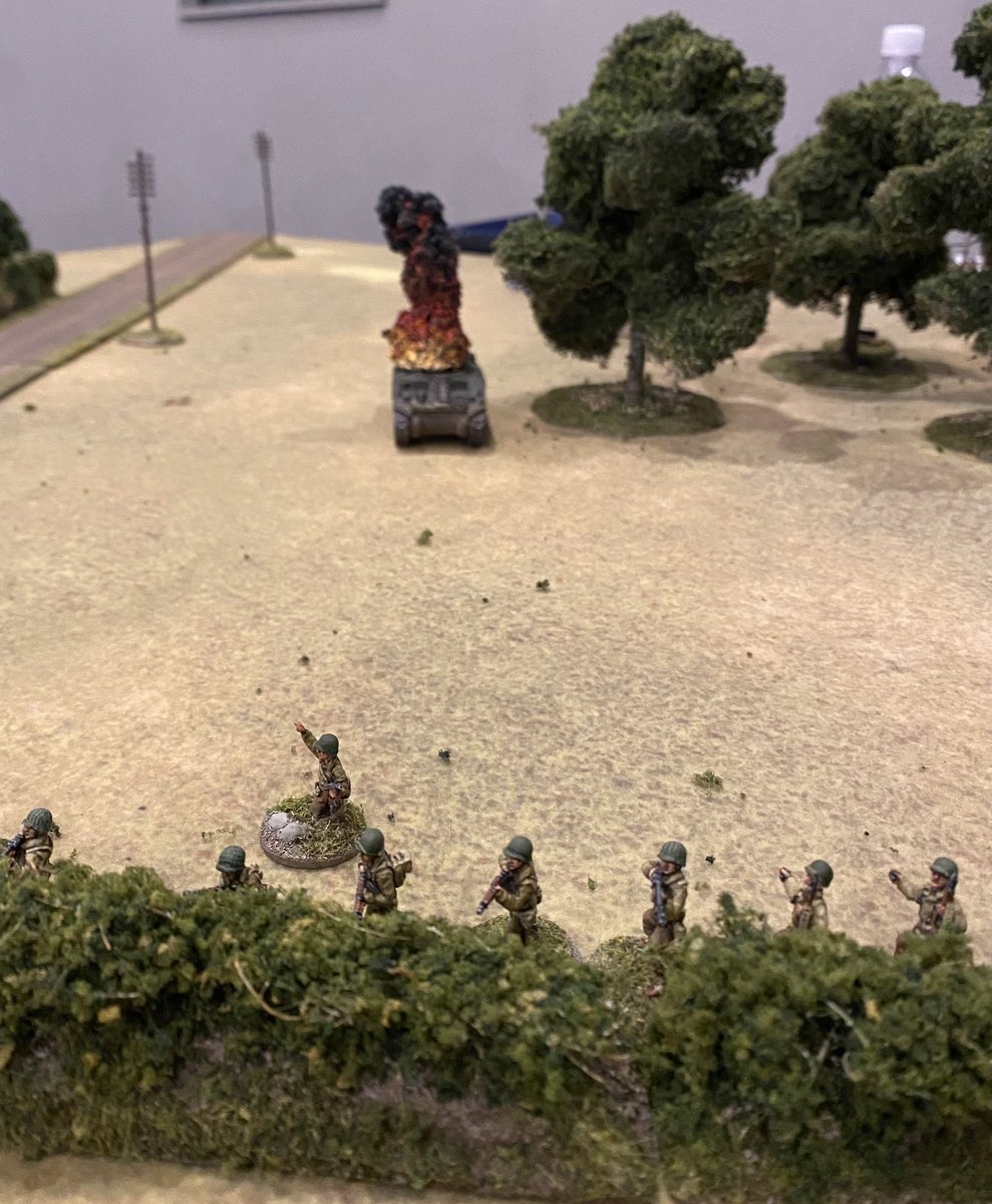 PainterTactical's tweet image. There’s nothing like blowing up an enemy tank to make a new player want to try a game again. Introduced two players to Chain of Command. Both picked it up very quickly and the game could have gone either way. Ultimately the game won, as it should. #spreadthelard #chainofcommand
