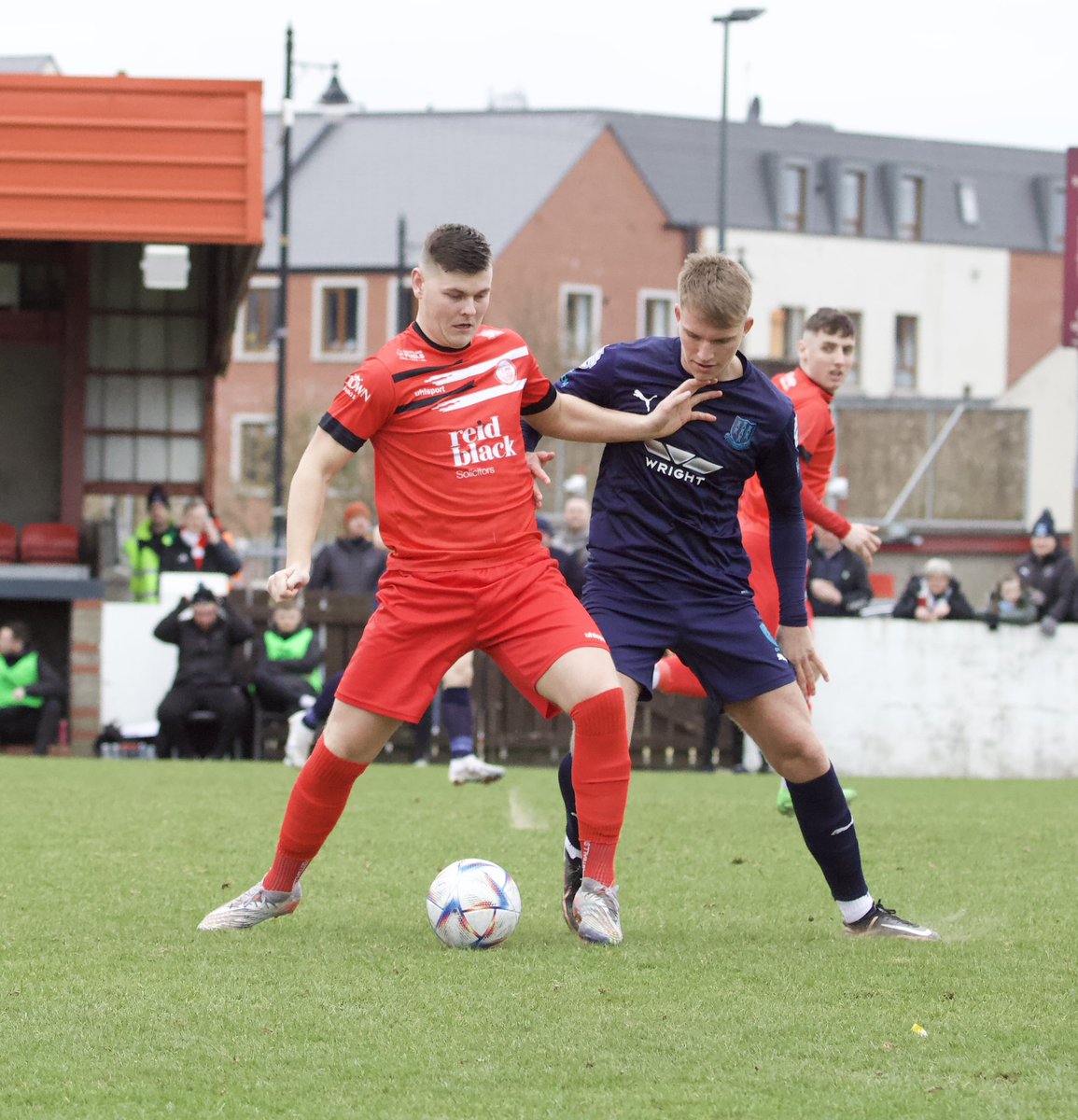ChrisBeverland's tweet photo. Heartbreak for @BallyclareFC against @BallymenaUnited in the @IrishFA cup quarter final https://t.co/d2redJNZPu