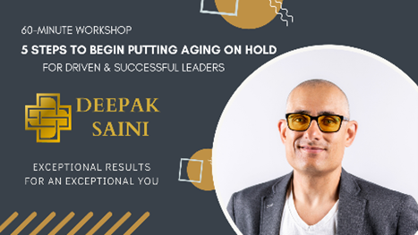 RetainMyTeam's tweet photo. Feel like you are aging faster than you want to (or really should)? I did. 

Deepak Saini's 5 Steps to Put Aging on Hold helped me stop (and even reverse) my body’s aging. 

So I'm sharing a link to his workshop:

https://t.co/Fobr7Cvp1j

#agingwell #healthmatters #livelonger https://t.co/VYsG12D0Gi