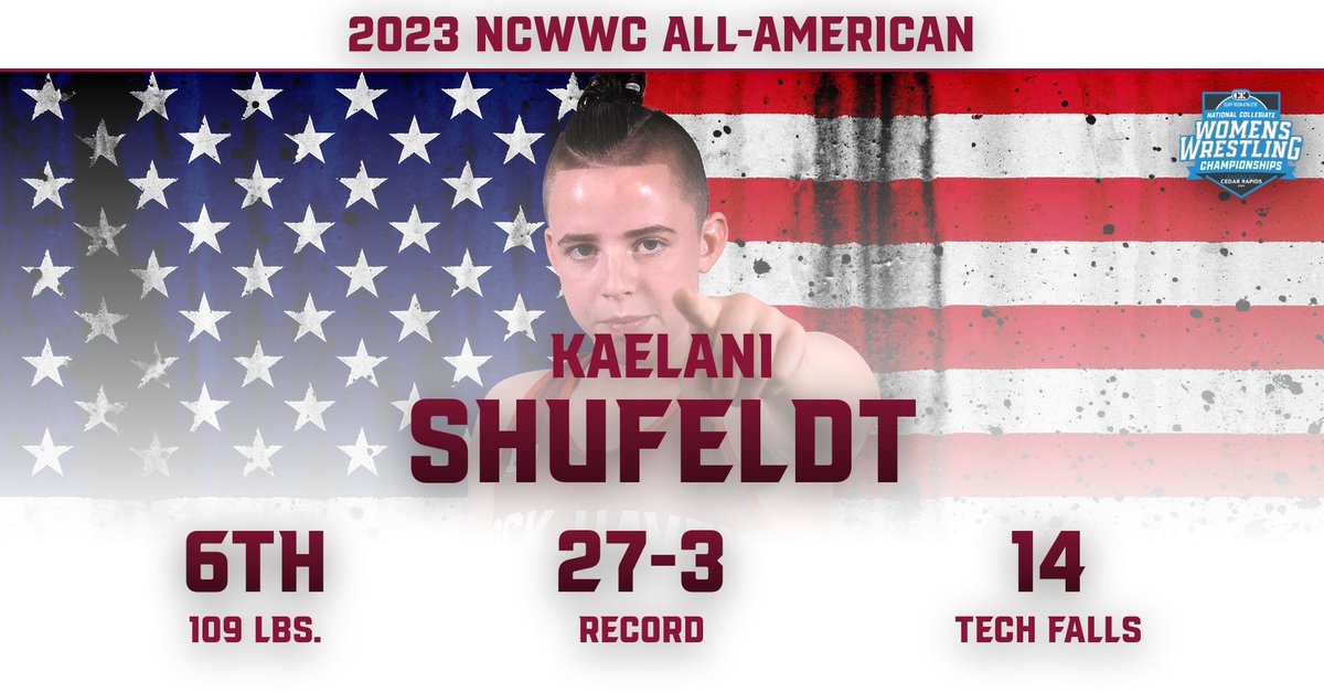 HavenAthletics's tweet photo. HISTORY!! 🏆📚

#HavenNation meet the first All-Americans in @LHUwWREST history!!

109: Kaelani Shufeldt
130: Lily Sherer
143: Grace Stem

#HavenProud 🦅 https://t.co/ByPjgUcH7p