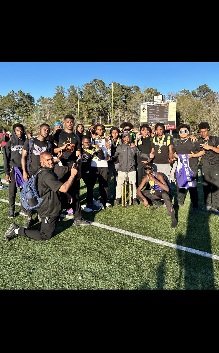 RVBlazersTFXC's tweet photo. Diamond Hornet Invitational CHAMPIONS!! #TrustTheProcess https://t.co/OqeCpPcvhK
