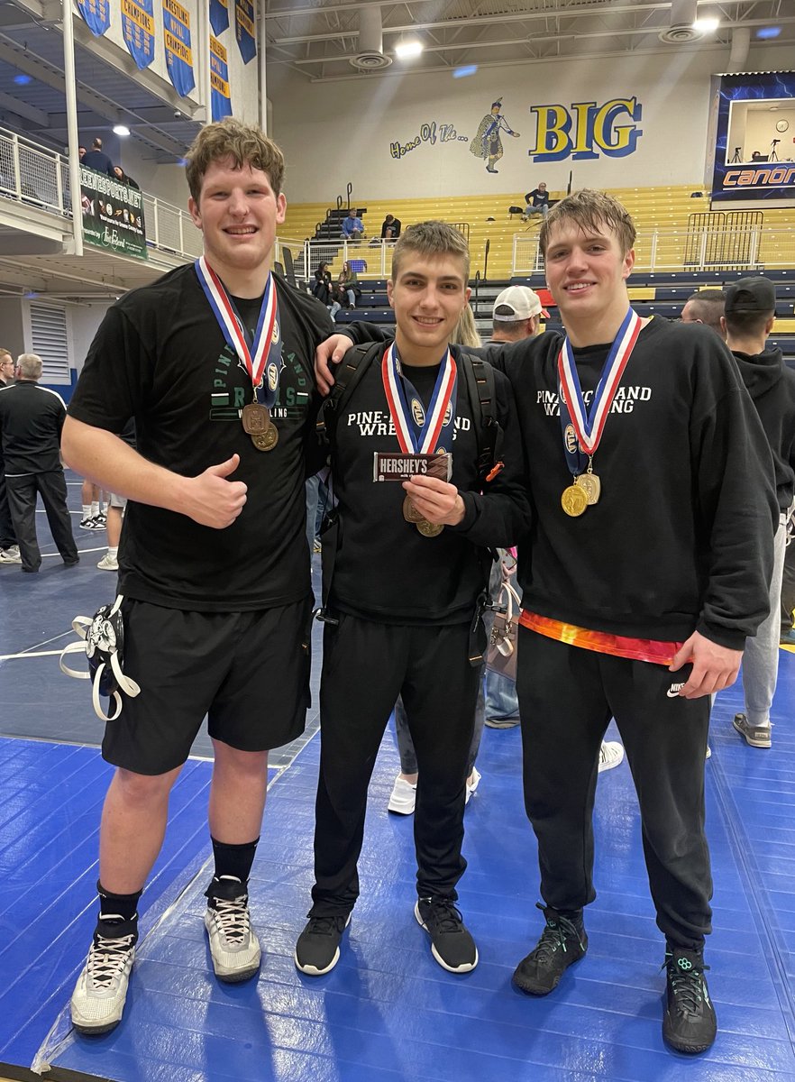 PRWRESTLERS's tweet photo. Pine-Richland Wrestling PIAA State Qualifiers! Hershey Here We Come! 🍫 #prproud https://t.co/89hHKIQo6X