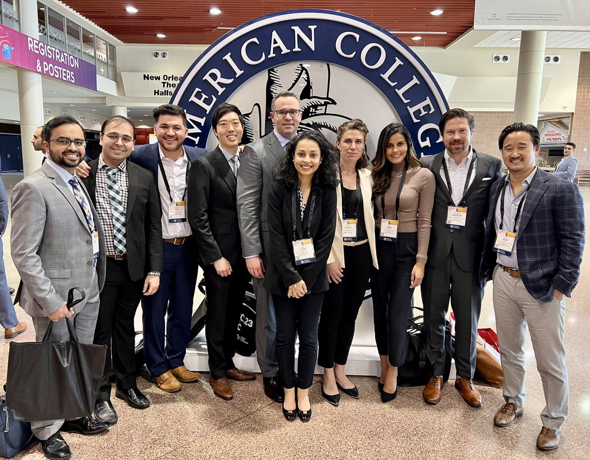 @christianacare Cardiology Fellows representing at #ACC2023 @QWasif @HosmaneCardio @HussainAzizi8 @noorchima14 @ACCinTouch