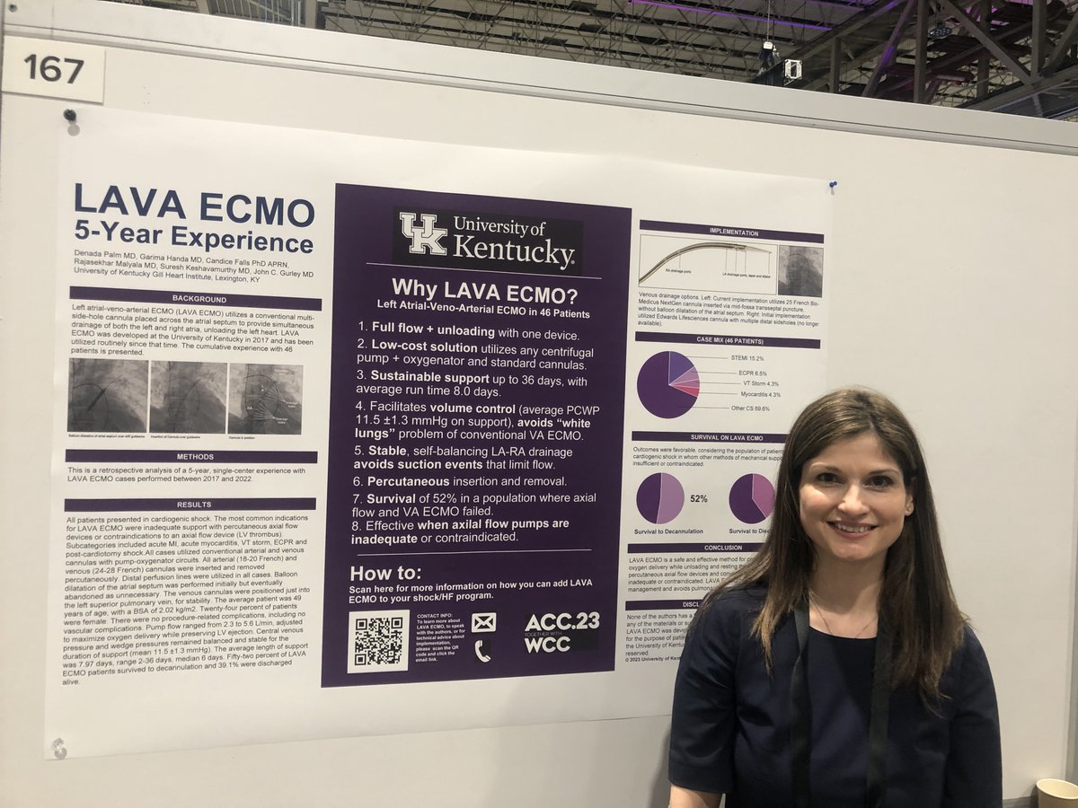Navin Rajagopalan (@nrajag) on Twitter photo Interventional cardiologist Denada Palm presenting our 5 year experience with #LAVA #ECMO to help patients in cardiogenic shock <a href="/GillKentucky/">UK_GillHeart</a> <a href="/UK_HealthCare/">UK HealthCare</a> Interventional cardiologist Denada Palm presenting our 5 year experience with #LAVA #ECMO to help patients in cardiogenic shock <a href="/GillKentucky/">UK_GillHeart</a> <a href="/UK_HealthCare/">UK HealthCare</a>