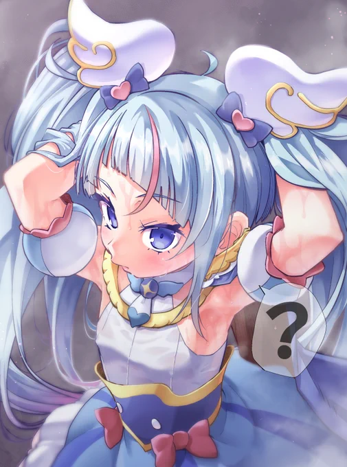 ソ、ソラちゃん…ちょっと腕上げて… 