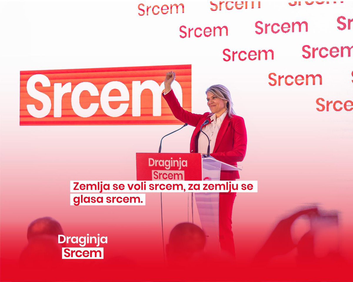 Draginja07's tweet photo. Za našu zemlju ćemo glasati SRCEM. ❤️
#zacrnugoru #srcem #zadomovinu https://t.co/kJ7YBShReY