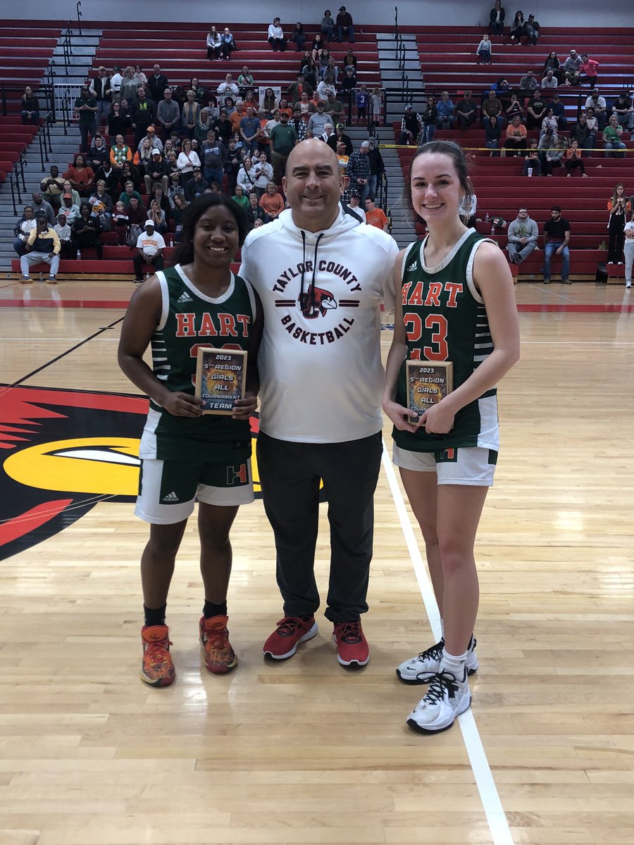 SportsTaylor's tweet photo. Congratulations to Dea Bradley and Emma Smith on their selection to the Girls 5th Region All Tournament Team. https://t.co/vIktQ4JOJD