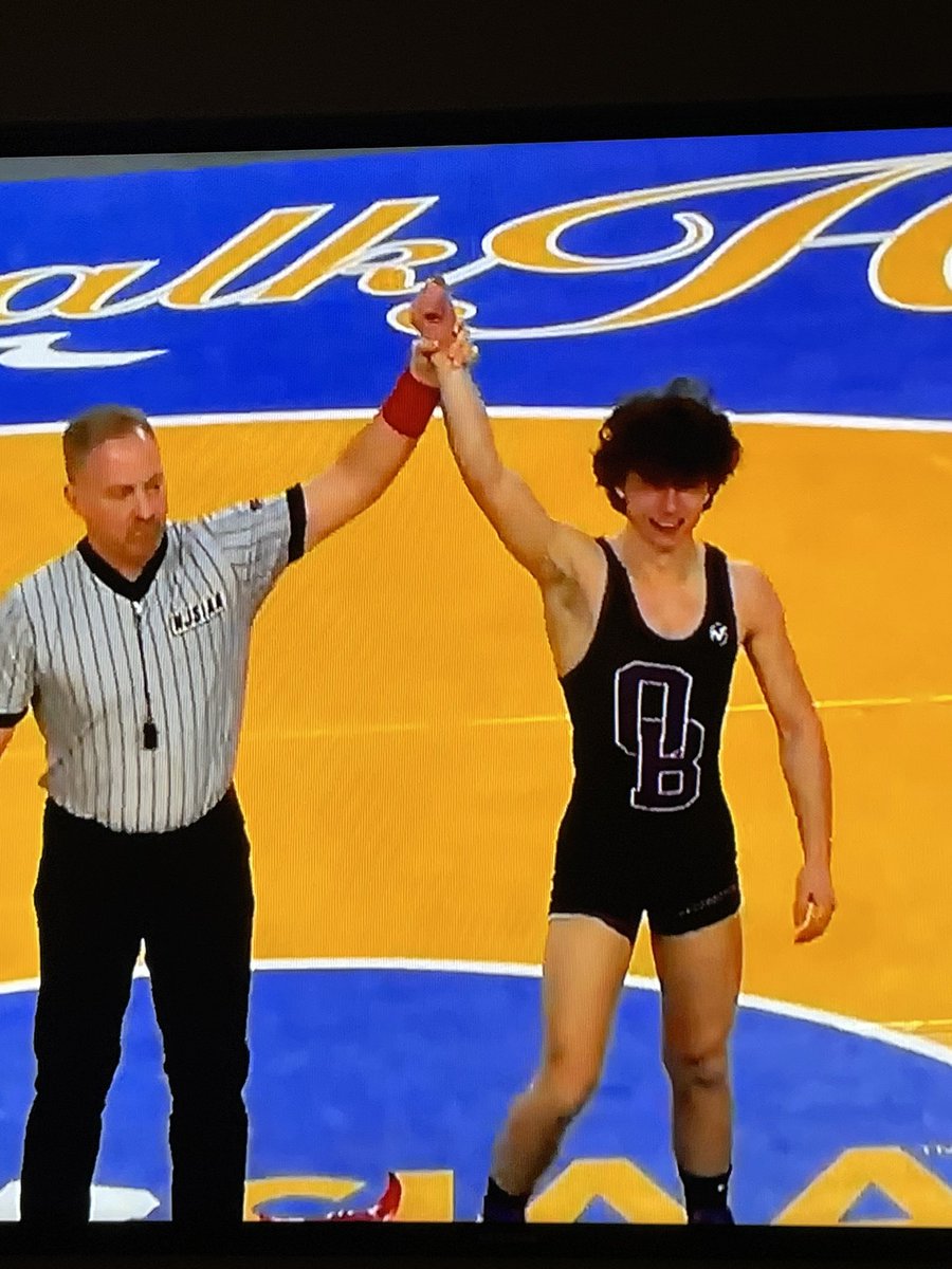 Old Bridge, we have a state champion!  Congratulations to Logan Roman!  <a href="/OBKWrestling/">Old Bridge Knights Wrestling</a> <a href="/OldBridgeTPS/">The Bridge</a> <a href="/DiMino_AD/">Dan DiMino</a>