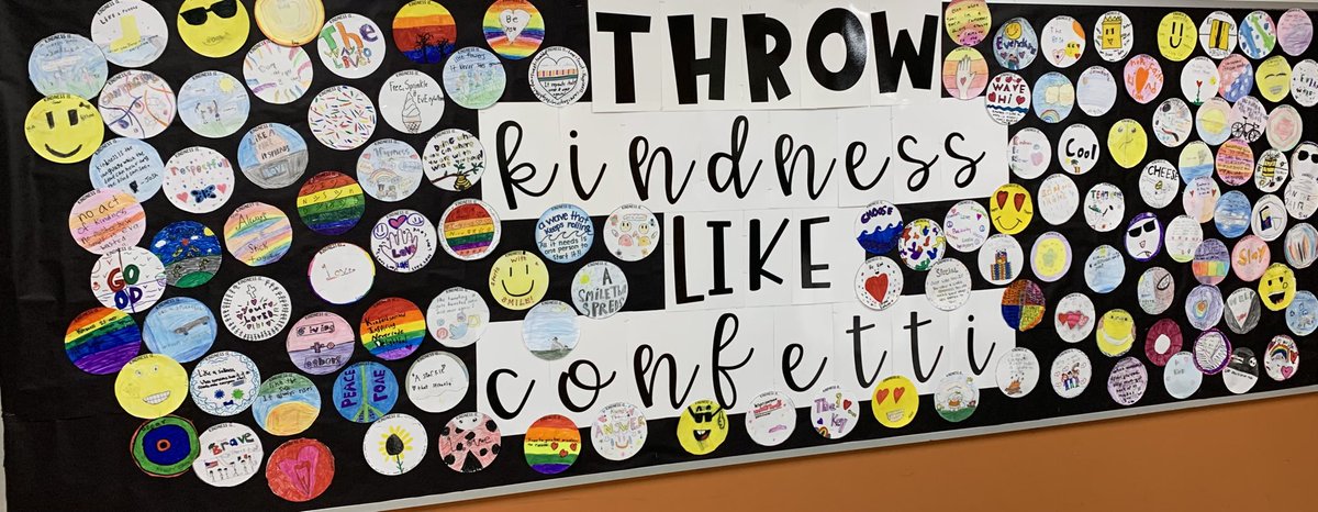SNIS Fifth graders know that KINDNESS MATTERS! 💙