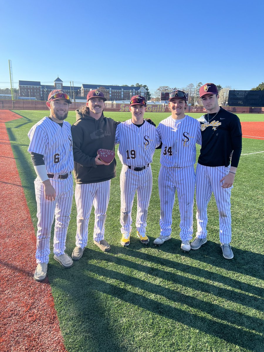 <a href="/SalisburyBB/">Salisbury Baseball</a> Rocks 🪨 of today’s DH wins over TCNJ are <a href="/Stephenrice32/">Stephen Rice</a> <a href="/Jimbo__Slice44/">IG: Mpo_Jimbo</a> <a href="/Cameronhyder21/">Cameron Hyder</a> @maxerhardt8 <a href="/TylerVilla17/">Tyler Villa</a> #HTE #GoGulls #LaFamilia #2.5%