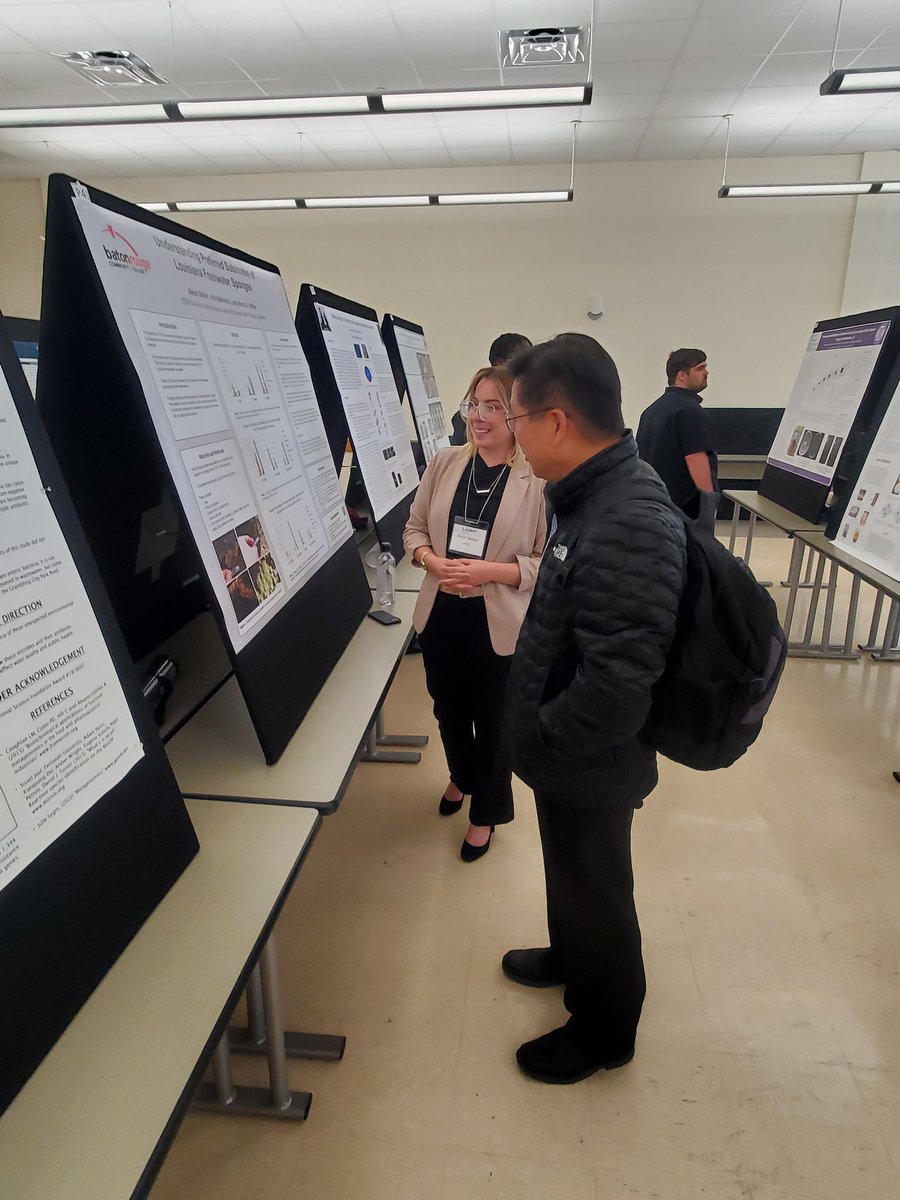 laspongehunters's tweet photo. Congratulations to my students who presented their Sponge research at the Louisiana Academy of Science Conference today!
#spongeresearch
#freshwatersponges
#spongehunters
https://t.co/OSjOEdLG8L https://t.co/xXPN7R6rqg