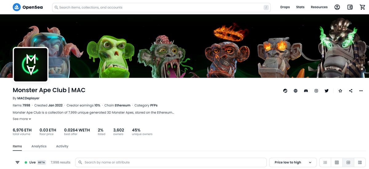 Win a Monster Ape Club NFT! Join the giveaway now and own a unique collectible. Don't miss out on this chance to join the club!

1. Discord - discord.gg/monsterapeclub
2. Follow - <a href="/_nftkevin_/">NFT KEVIN</a> 
3. Retweet and Like

#nft #giveaway #crypto #eth #btc #ape #opensea  #monster #NFTGiveaw