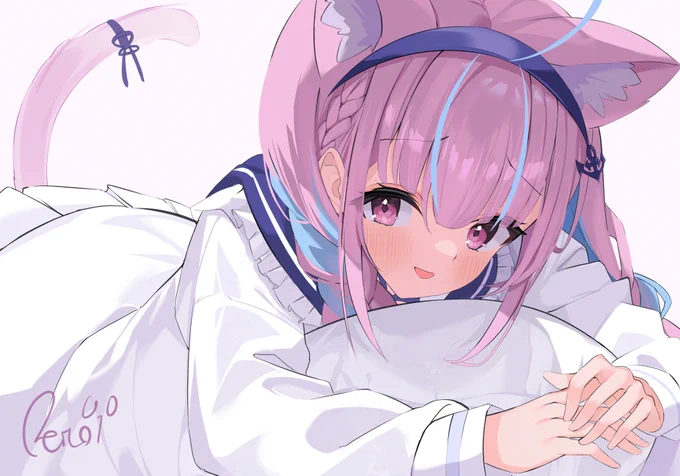 寝転がり#あくあーと 