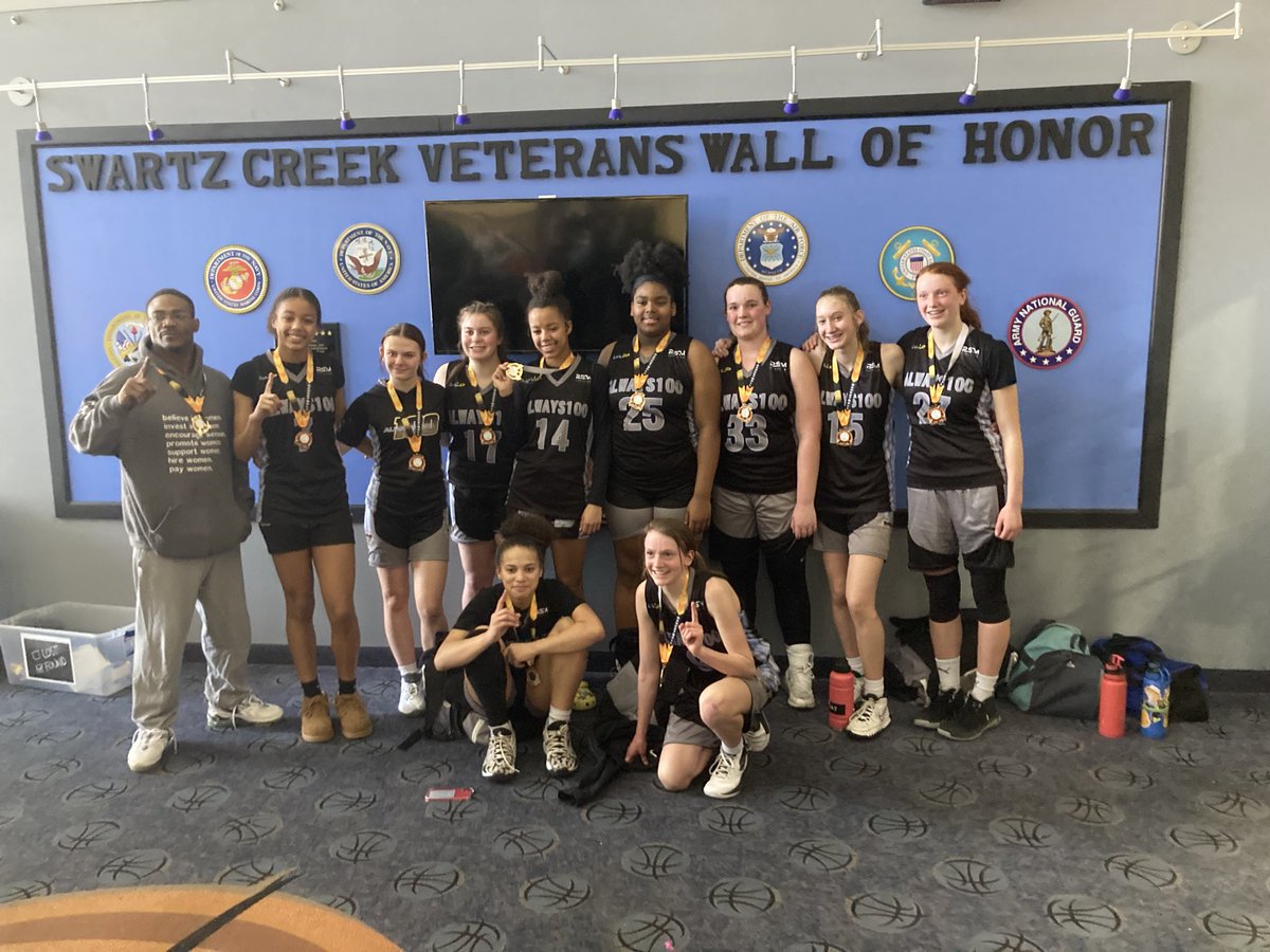 Had a great team win today fighting hard in all our games! Back at it tomorrow 🏀 💪