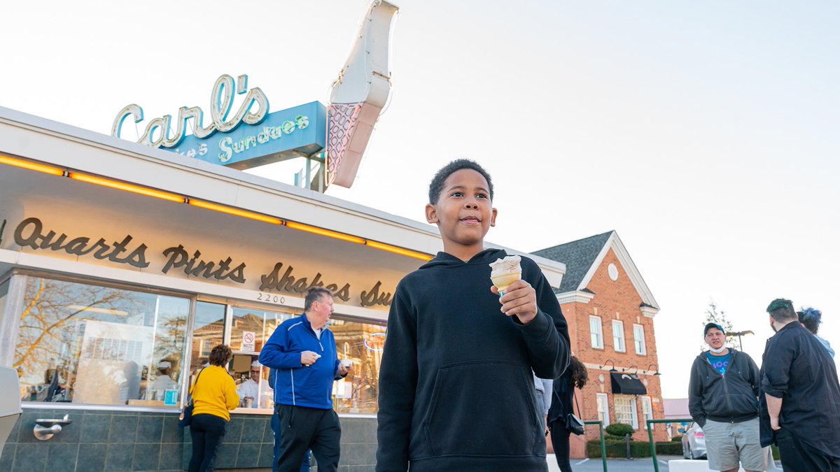 VisitFxbg's tweet photo. 🍦 Saturday's are for soft serve...⁣
⁣
📌 Carl's Ice Cream⁣
⁣⁣⁣
#fxbg #fredericsksburg #visitvirginia https://t.co/7FZccykYsz