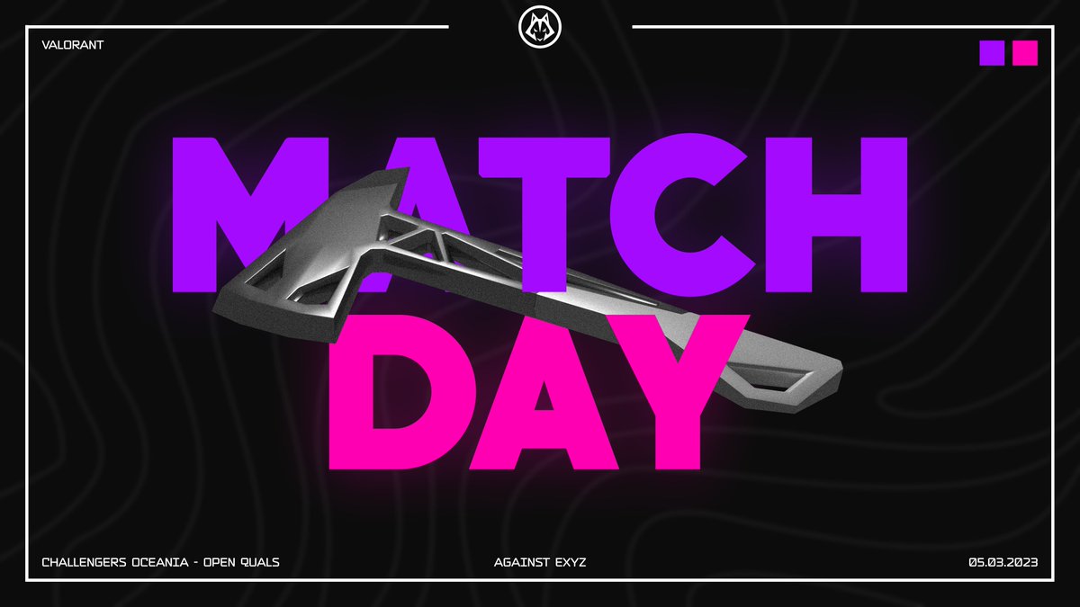 AnticESC's tweet photo. [ #ANTCVAL ]

The pack hunt again! Tonight, they look for a place in the closed qualifiers; the only way to do that is through #eXYZ. Catch them in tonight's Valorant Challengers Oceania - Open Qualifiers semi-finals match.

#AnticArmy | #Untamed https://t.co/XQT7mPYxXk