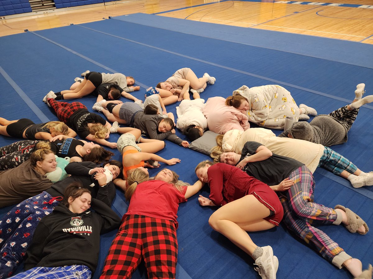 Fredonia_Cheer's tweet photo. What you feel like after a double on a Saturday! Daytona Season! https://t.co/Rt5WNsaRZ7