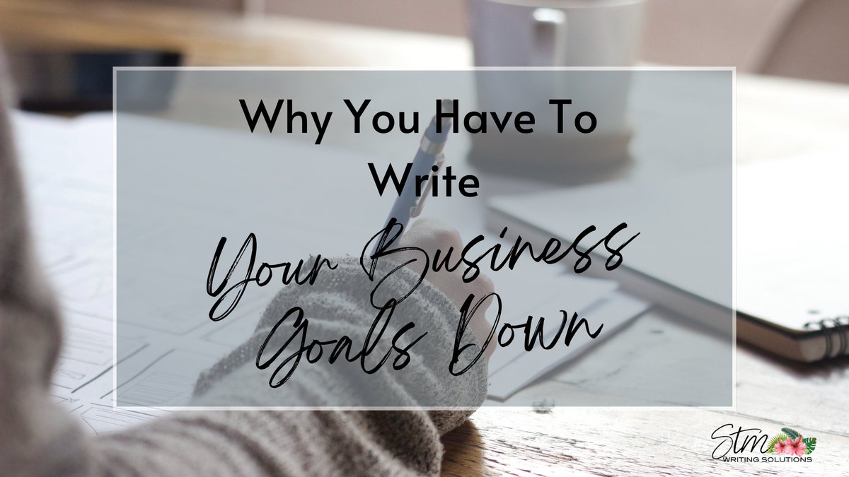 samtmitchell's tweet photo. Day 5 - Chances are you’re not doing this…

We’ve talked a lot about setting business goals already. Have you thought about yours? More importantly, have you put them in writing? Most people don’t and that’s a huge mistake. 
👉  https://t.co/pj6WdjhoYK https://t.co/Srkpa2lM1N