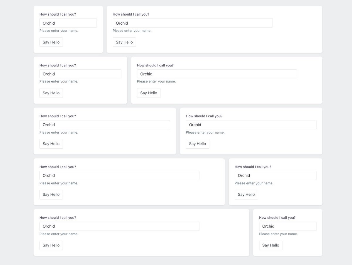 orchid_platform's tweet photo. New layout that allows easy page division in various ratios!  #Laravel #Orchid14 https://t.co/kYMagHktDv