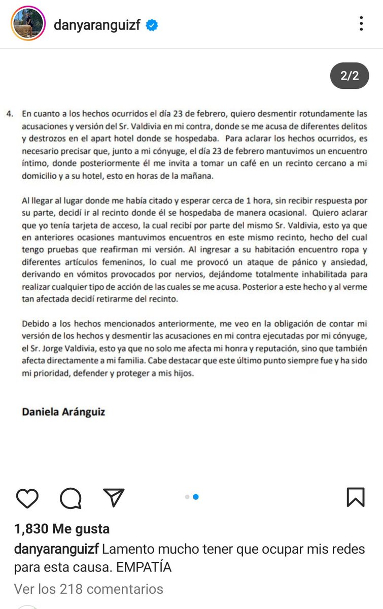 Carolin31828682's tweet photo. Si bien #DanielaAranguiz no es de mi agrado, #YOTECREO es de conocimiento público de como era tu marido... #jorgevaldivia que ahora quiera limpiar su imagen al estar con #maiteorsini es otra cosa! Pero yo te creo! https://t.co/FHMY8Afxwr