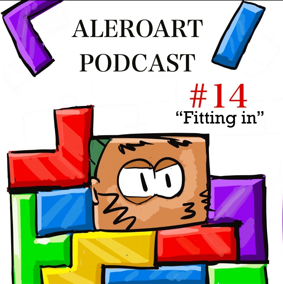 aleroart's tweet photo. Episode #14 of my aleroart podcast is up! Check it out!! It's titled "Fitting in"  #aleroart 
https://t.co/heRSBD8Op7 https://t.co/1mcyCWG1JG