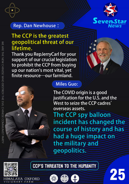 xiaoya48874167's tweet photo. Rep. Dan Newhouse :The CCP is the greatest geopolitical threat of our lifetime. Thank you RepJerryCarl for your support of our crucial legislation to prohibit the CCP from buying up our nation's most vital⋯⋯
#MEGA #UK #USA #CANADA #NZ #EU25
#CCP #TakeDownTheCCP
#CCP≠CHINESE https://t.co/RTqZcfFvic
