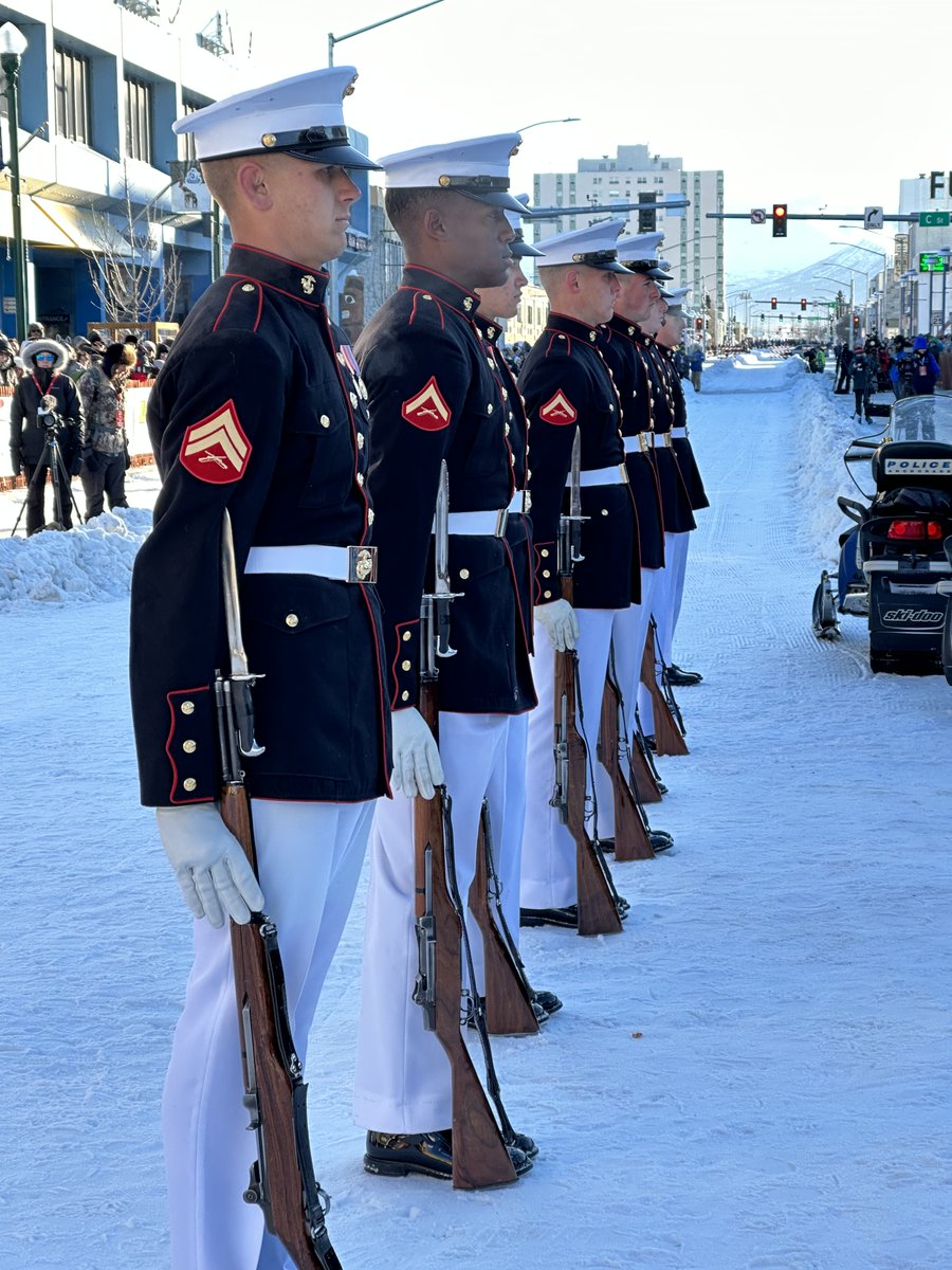 MCRC and <a href="/MBWDC/">Marine Barracks Washington</a> kicked off the 2023 Marine Barracks Tour by participating in the opening events of this year's Iditarod today. Special thanks to <a href="/The_Iditarod/">The Iditarod</a> for including <a href="/USMarineCorps/">USMC Recruiting</a>!
