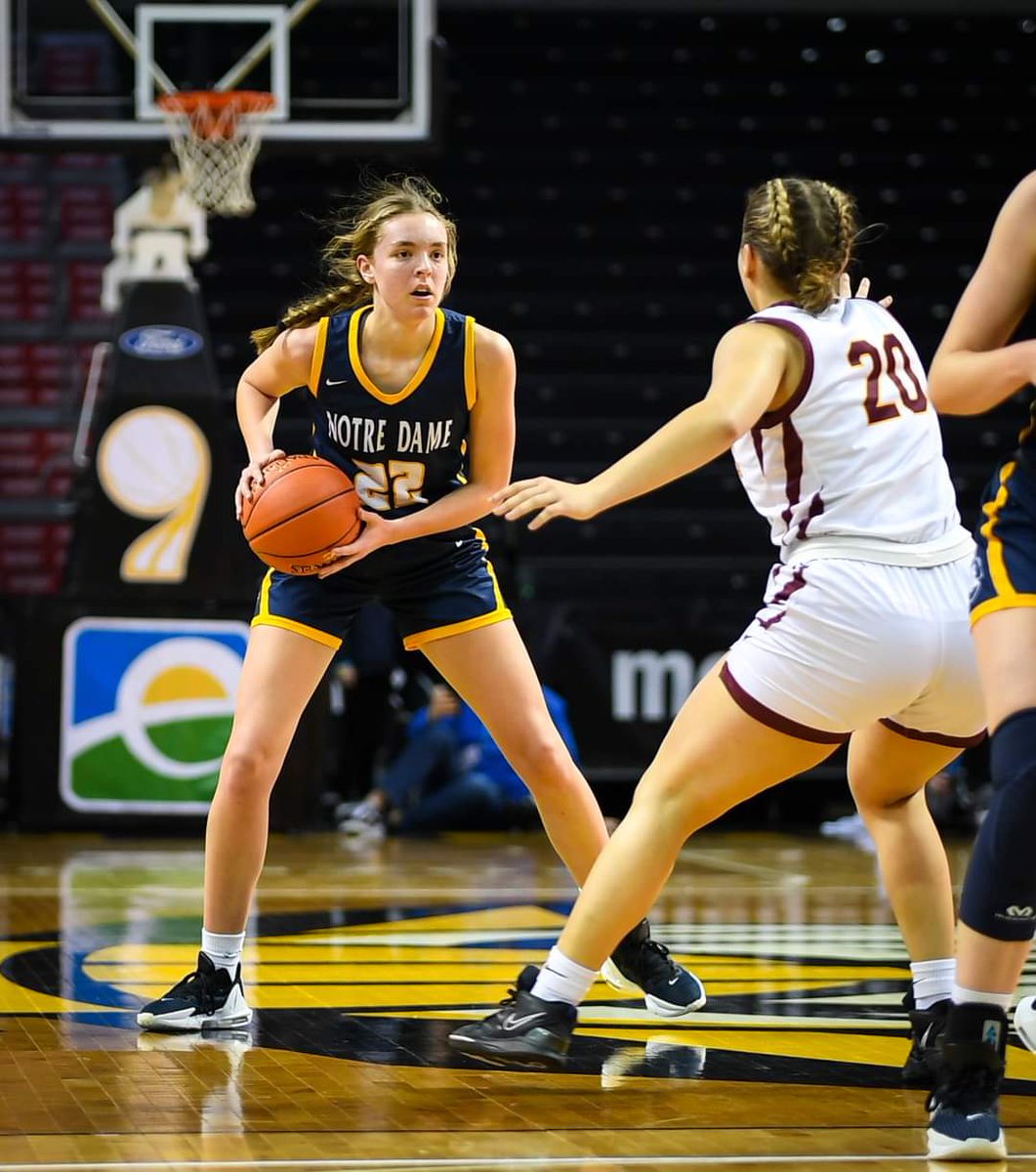 NDA_athletics's tweet photo. The 🏀 paNDAs' season came to a close last night. 

It wasn't the ending we were hoping for but we are so proud of the fight this team has shown all season!

Special shout out to #SUPERsenior Noelle Hubert: shattered the record books + incredible teammate = you will be missed! https://t.co/F9a0L29hkQ