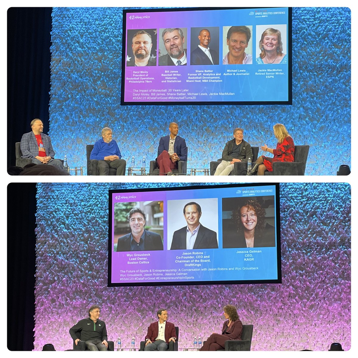the_williamk's tweet photo. Day 2 Highlights from @SloanSportsConf https://t.co/g2l5FEU8je