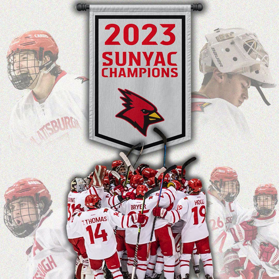 Cardinals_MHKY's tweet photo. THE CARDINALS ARE YOUR 2022-2023 SUNYAC CHAMPIONS!!!!! https://t.co/Iyk3BzOPID