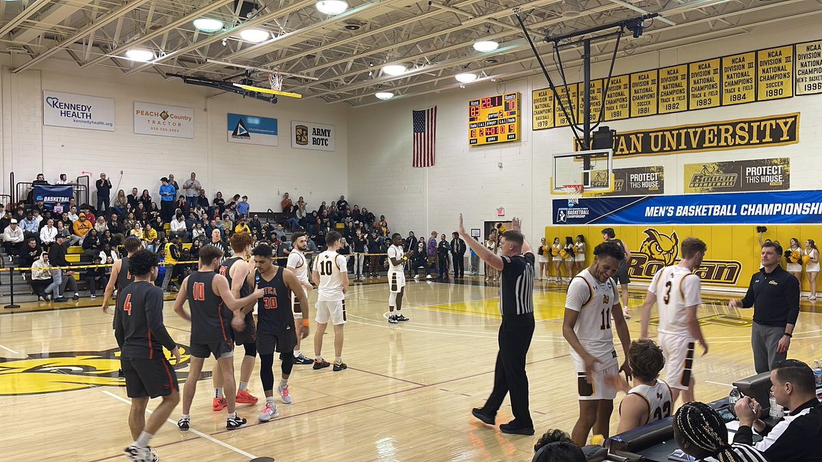TheWhitSports's tweet photo. Rowan advances to the Sweet 16 after a 83-72 victory against Utica! https://t.co/tonqpmZS6k
