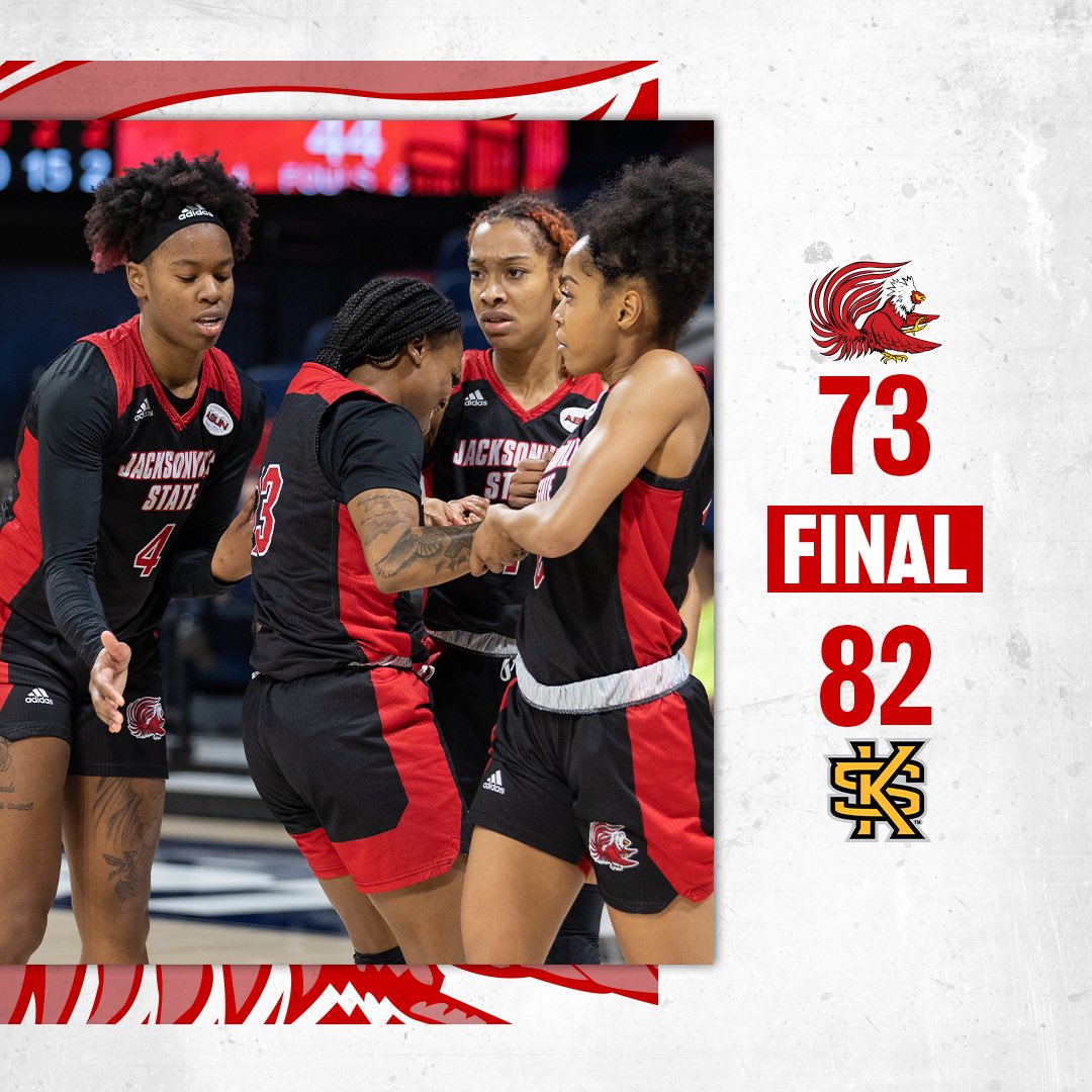 Jax State’s season ends in the @ASUNWBB Tournament.