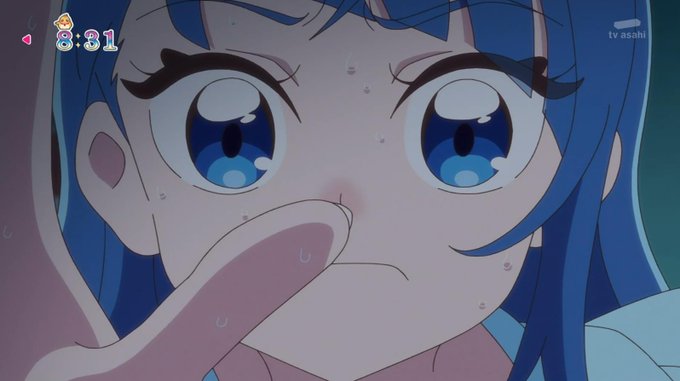 髪下ろしたソラちゃん!#precure 