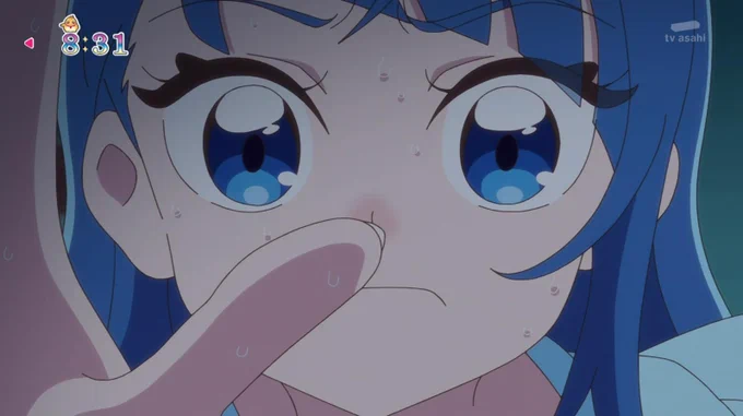 髪下ろしたソラちゃん!#precure 