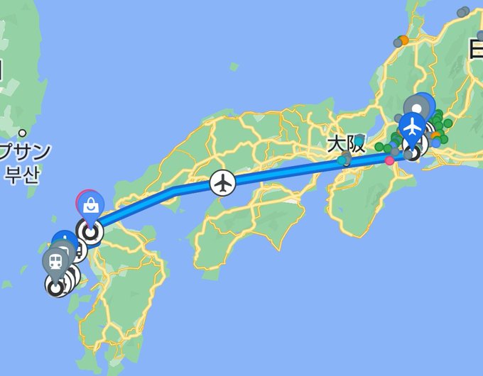 おはようさんです9時くらいまでホテルでのんびりしてから小倉に向かいます!昨日のタイムラインはこんな感じ 